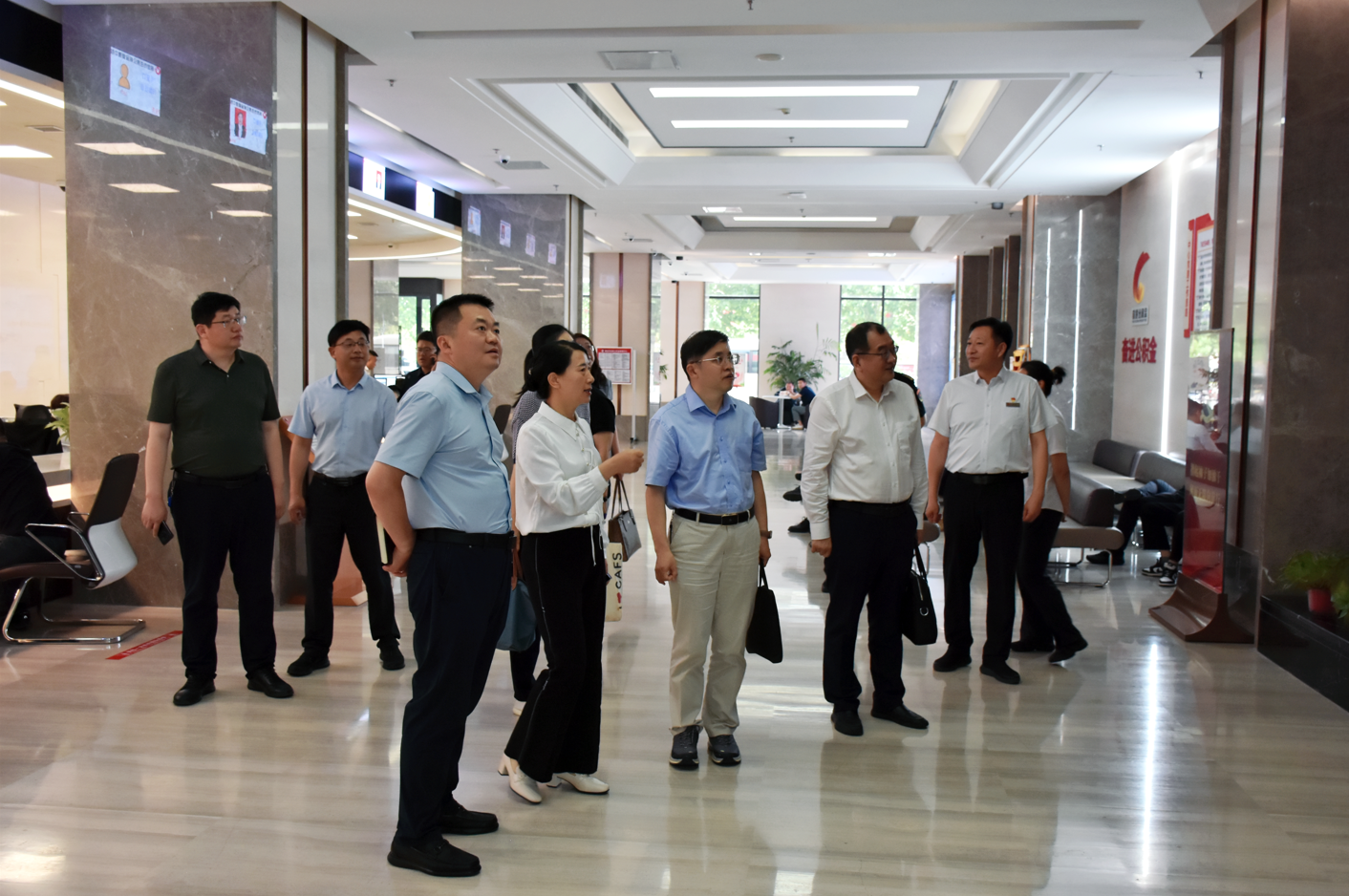 财政部到保定市住房公积金管理中心调研